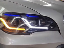 LED Headlight DRL Turn Signal Lamp Assembly For 2007-2013 BMW X5 E70 HID/Xenon w/o AFS