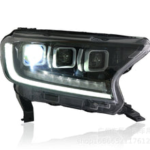 LED Headlight Assemblies Front Lamp DRL for Ford Ranger 2016-2019 Black