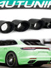 4pcs Black Exhaust Tips Pipe For Porsche 971 Panamera 4S Turbo 2017-2023