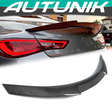 Carbon Fiber Rear Trunk Spoiler Wing M4 Style For Infiniti Q60 Coupe 2017-2022
