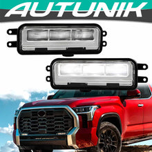 For 2022+ Toyota Tundra LED Front Fog Lights Driving Lamps Pair Left+Right