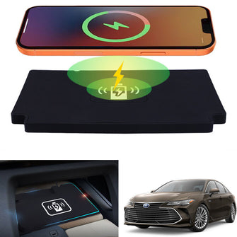 Wireless Charger Cell Phone Qi Charging Pad Station for Toyota Avalon 2019-2023