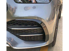 Gloss Black Front Bumper Splitter Canards for Mercedes GLE W167 AMG Pack 2020-2023