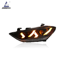 LED Black Headlight Assembliy Front Lamp DRL for Hyundai Elantra 2017-2018