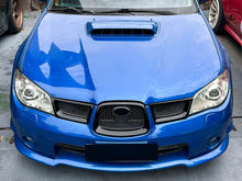 3pcs For Subaru Impreza WRX STI 2006-2007 Glossy Black Front Bumper Upper Grille