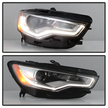 Passenger Front Lamp For 2012-2015 Audi A6 S6 C7 HID/Xenon w/o AFS LED DRL Projector Headlight Headlamp