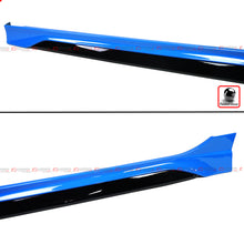 For 2022-2026 Honda Civic Yofer V1 Boost Blue Black 2-Tone Side Skirt Extension