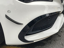 Gloss Black Front Bumper Canards Rear Side Vents Splitter For Mercedes CLA C117 CLA45 2017-2019 pz25