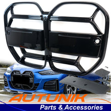 CLS Style Gloss Black Front Grille For BMW 4 Series G22 G23 430i M440i Coupe 2021-2026