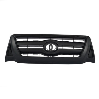 Front Bumper Grille For 2005-2011 Toyota Tacoma Factory Style Glossy Black Grill