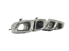 Chrome Exhaust Tips Conversion Kit For Mercedes ML63 GL63 AMG W166 X166 2012-2016