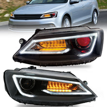 Demon Eyes LED Headlights For 2011-2018 Volkswagen VW Jetta w/Sequential