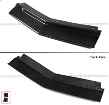 For 2020-2025 Corvette C8 Z51 Stingray Coupe ConvertibleReal Carbon Fiber Front Bumper Lip Splitter
