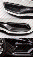 For 2015-2021 Benz W205 C63 AMG Carbon Fiber Front Bumper Air Duct Trim Replacement