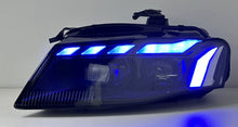 For 2009-2012 Audi A4 B8 LED Projector Headlight Assembly Upgrade Turn Signal Lamp