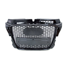 Honeycomb Front Black Grill RS3 Style for AUDI A3 8P S3 2009-2012