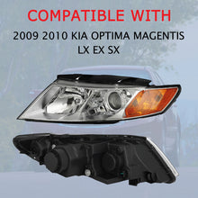 Pair Headlights For 2009-2010 Kia Optima Magentis Left&Right Side 921012G530