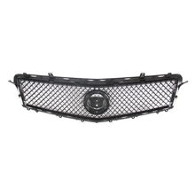 For 2013-2014 Cadillac ATS Front Upper Grille & Trim Molding 2PCS Gloss Black