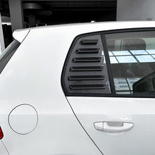 Car Rear Side Window Louver Shutter Cover for VW Golf MK6 2010-2013