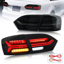 Smoked LED Tail Lights For 2011-2014 Volkswagen Jetta MK6 W/Sequential