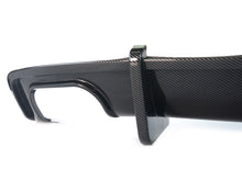 Carbon Fiber Look Rear Diffuser w/ LED Brake Light For Audi A5 S-Line S5 B9 2017-2019