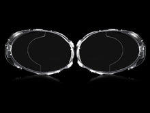 Pair Front Headlight Lens Cover+Glue Clear For BMW Mini F56 2014-2018