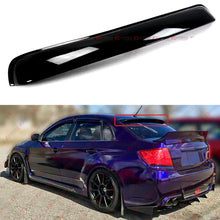 Gloss Black Rear Window Roof Spoiler Deflector Wing For 2008-2014 Subaru Impreza WRX STI Sedan