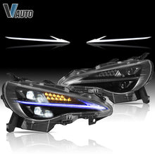 LED Headlights for 2012-2020 Toyota 86 Subaru BRZ Scion FR-S Sequential Blue DRL Front Lamps