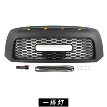 Grille Mid-Grids Front Bumper Upper Grill w/ Light for Toyota Tundra 2006-2013