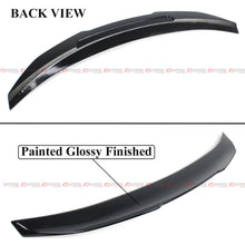 Gloss Black Rear Trunk Spoiler Wing For 2009-2012 Audi A4 B8 Sedan