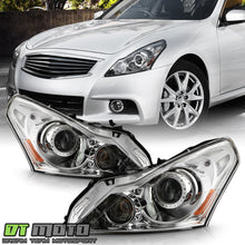 For Infiniti 2010-2013 G37 / 11-12 G25 4-Door Sedan HID/Xenon Projector Headlights Left+Right