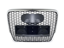 RS6 Style Honeycomb Front Grille Chrome for Audi A6 C6 2005-2011