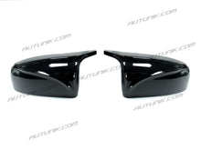 Gloss Black Side Mirror Cover Caps For BMW X5 X6 E70 E71 mc105