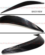 For 2014-2024 Infiniti Q50 Carbon Fiber Headlight Eyelid Eye Lid Cover Trims Eyebrows