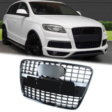 Gloss Black Front Upper Grille for Audi Q7 2007-2015 Premium/Prestige/S-Line