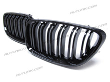 Glossy Black Front Kidney Grill Dual Slats for BMW 2 Series F22 M2 F87 F23 2014-2020