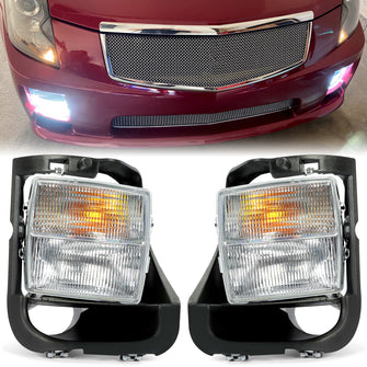 Clear Lens Fog Light & Signal Light For Cadillac CTS-V 2004-2007