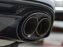 67mm Inlet Matte Carbon Fiber Exhaust Tips Muffler Tailpipe for AUDI A3 A4 A5 A6 A7