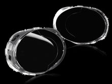 Pair Front Headlight Lens Cover+Glue Clear For BMW Mini F56 2014-2018