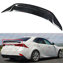 Carbon Fiber Look Highkick Rear Trunk Spoiler for 2014-2020 Lexus IS300 IS350 IS200