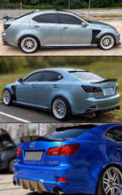 For 2006-2013 Lexus IS250 IS350 ISF Sedan R Style Carbon Fiber Print Rear Trunk Spoiler Wing