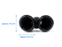 2.0L Exhaust Tips Gloss Black Pair Fit Land Rover Defender 90 110 130 2020-2026