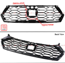 Gloss Black Honeycomb Front Bumper Mesh Grille for Honda Accord Sedan 2023 2024