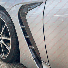 For 2022–2025 BRZ / GR86 ST Style Carbon Fiber Front Fender Side Vent Garnish Trim