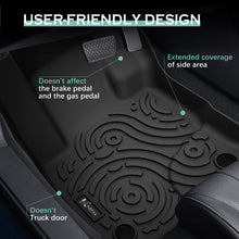 3D Custom Floor Mats Liners for 2022-2023 Ford Maverick TPE Rubber All Weather