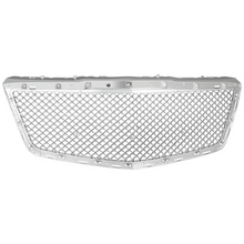 Chrome Front Upper Mesh Grille for 14-19 Cadillac CTS Sedan No Camera Mount