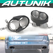 Carbon Fiber Exhaust Tips Replace for Audi RS4 RS5 RS6 RS7