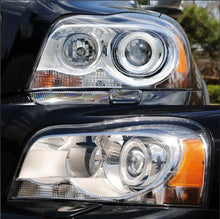 Left+Right Headlight Lens Lampshade Cover Replacement For Volvo XC90 2004-2013