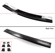 For 2020-2024 Tesla Model Y Winglet 4pc V Style Black Front Bumper Lip Splitter