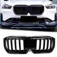 Gloss Black Front Kidney Grill for BMW X1 U11 U12 M Sport 2023 2024